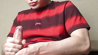 Handsome College girl Skips Classes To Jerk Off His Monster Cock