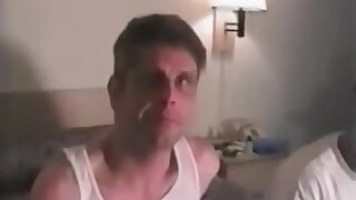 Twunk seduced by 2 senior studs