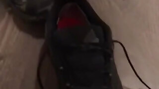 The Stringent Tormentor Ordered the Sub to Slurp Dirty Sneakers