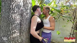 Donk Banging Tree Huggers Gay Anal Cumshot Deep Breeding! Hung Papi Santo Jorge