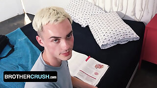 Weirdo Stepbro Gives Young Stepbrother InDepth Biology Lesson And Creampies His Backdoor