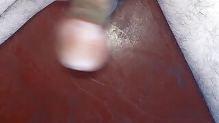 Asian Man Getting off