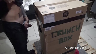 Mega-slut platinum-blonde youngster fucked raw XXL ebony prick
