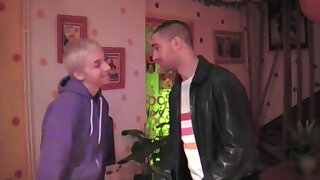 Blond twunk pummeled by surprise by Brice Farmer