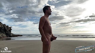 Bleshcouple Nude on the Beach