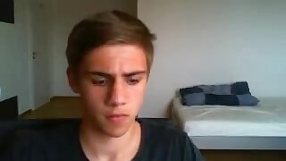 German Adorable Guy Blows a load Ample Fuckpole Ample Booty On Doggy-style Cock-squeezing Slot